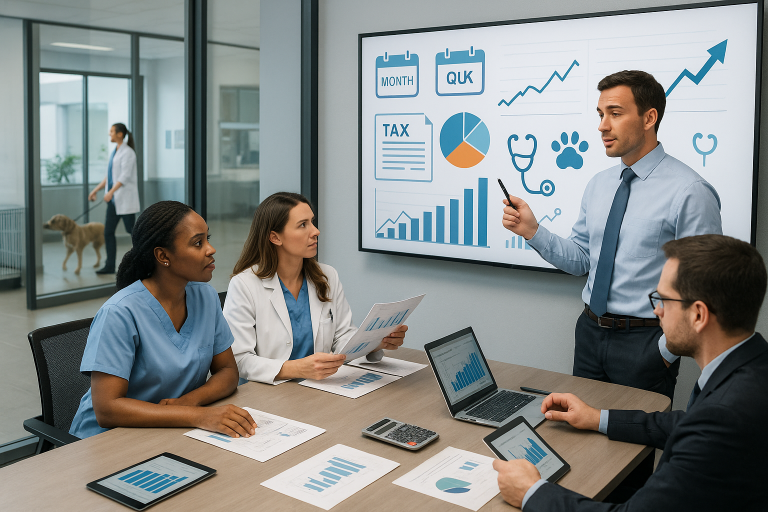Monthly Business Reviews with Quarterly Tax and Forecast Reviews: The Game-Changer Your Veterinary Practice Needs