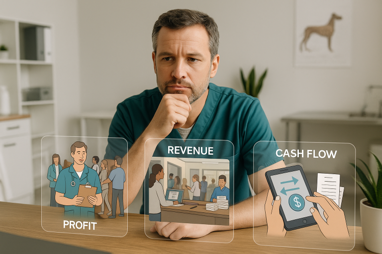 Profit, Revenue, or Cash Flow? Which Metric Should Matter Most to Your Veterinary Practice?
